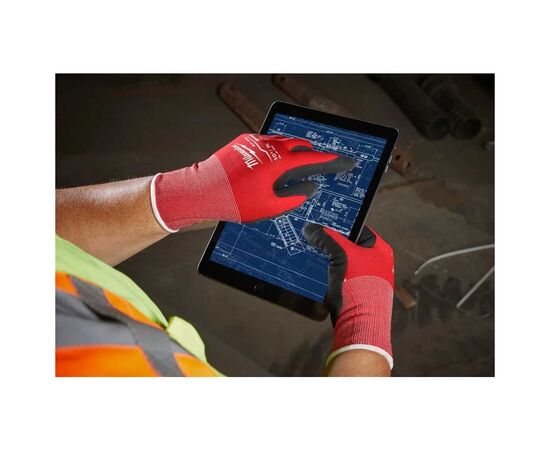 Защитные перчатки Milwaukee з опором порізам 1 рівня, 8/M, 12 пар (4932471614), изображение 4