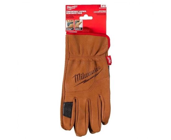 Защитные перчатки Milwaukee шкіряні, 10/XL (4932478125), изображение 2 Защитные перчатки Milwaukee шкіряні, 10/XL (4932478125), изображение 2
