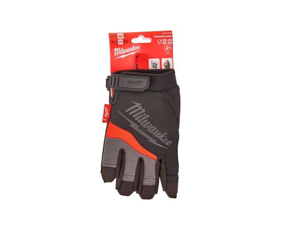Защитные перчатки Milwaukee безпалі, 8/M (48229741), изображение 3