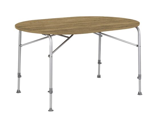 Туристический стол Bo-Camp Feather Овальний 130 x 90 cm Коричневий (1404466)