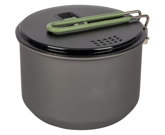 Котел туристический Bo-Camp Explorer Hard Anodized 1 л Сірий/Зелений (2200236), изображение 2 Котел туристический Bo-Camp Explorer Hard Anodized 1 л Сірий/Зелений (2200236), изображение 2