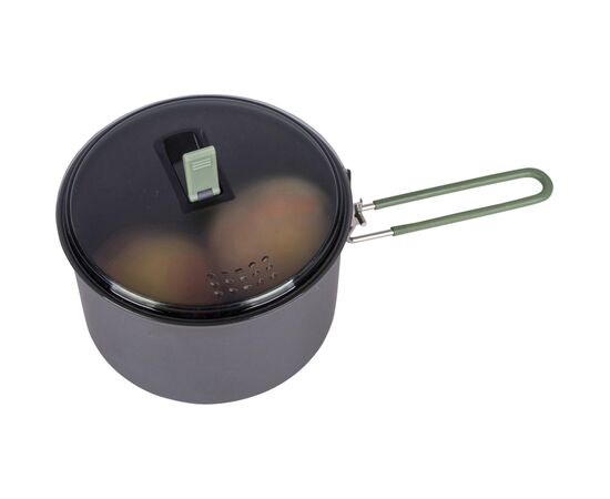 Котел туристический Bo-Camp Explorer Hard Anodized 1 л Сірий/Зелений (2200236), изображение 4 Котел туристический Bo-Camp Explorer Hard Anodized 1 л Сірий/Зелений (2200236), изображение 4