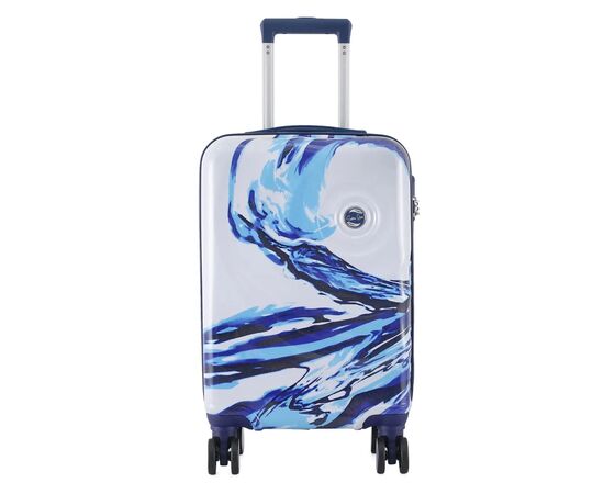 Чемодан Semi Line Print 20" S White/Blue (T5653-1), изображение 2 Чемодан Semi Line Print 20" S White/Blue (T5653-1), изображение 2