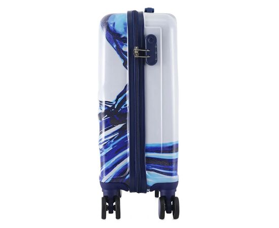 Чемодан Semi Line Print 20" S White/Blue (T5653-1), изображение 4 Чемодан Semi Line Print 20" S White/Blue (T5653-1), изображение 4