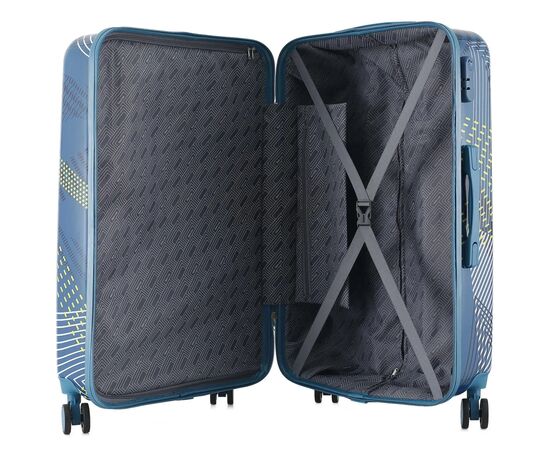 Чемодан Semi Line Pattern 28" L Blue (T5652-3), изображение 6 Чемодан Semi Line Pattern 28" L Blue (T5652-3), изображение 6