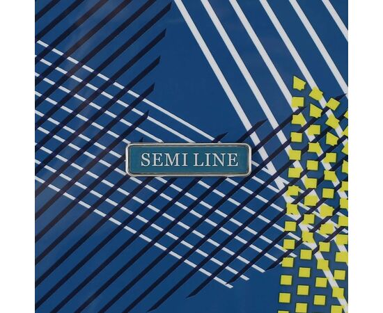 Чемодан Semi Line Pattern 28" L Blue (T5652-3), изображение 9 Чемодан Semi Line Pattern 28" L Blue (T5652-3), изображение 9