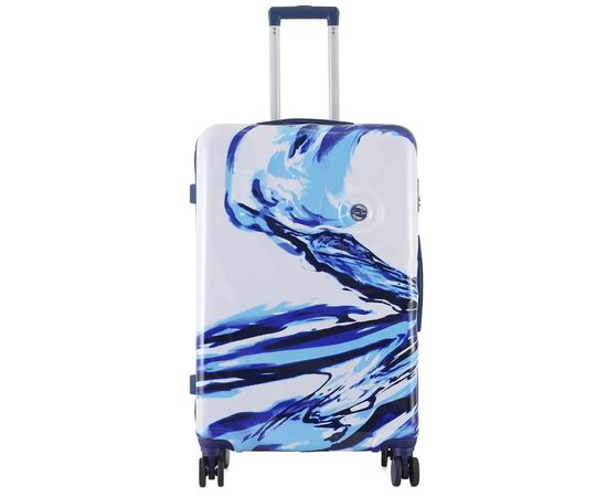 Чемодан Semi Line Print 28" L White/Blue (T5653-3), изображение 2 Чемодан Semi Line Print 28" L White/Blue (T5653-3), изображение 2