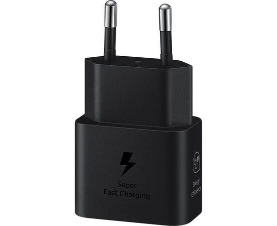 Зарядное устройство Samsung 25W Power Adapter (w C to C Cable) Black (EP-T2510XBEGEU), изображение 3 Зарядное устройство Samsung 25W Power Adapter (w C to C Cable) Black (EP-T2510XBEGEU), изображение 3