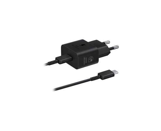Зарядное устройство Samsung 25W Power Adapter (w C to C Cable) Black (EP-T2510XBEGEU)