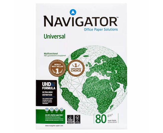 Бумага Navigator Paper А3, 80 г/м2, 500 арк, клас А (112452)