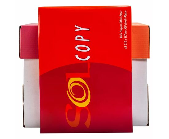 Бумага Solcopy A4, 80 г, 500 арк. клас B (906071)