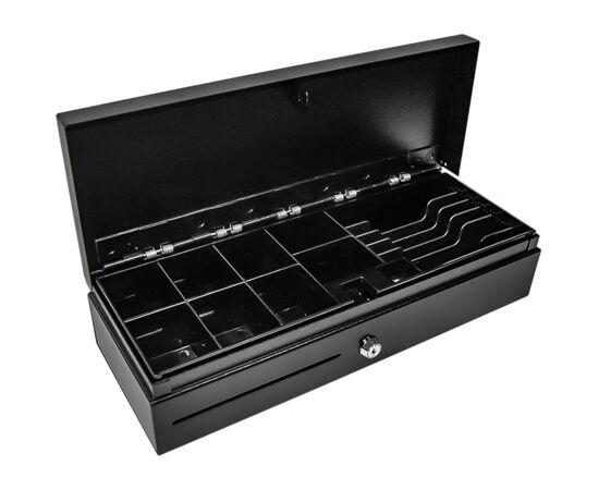 Денежный ящик TSC HPC 460 FT (black 24V) без пластиковой крышки (12027), изображение 5 Денежный ящик TSC HPC 460 FT (black 24V) без пластиковой крышки (12027), изображение 5