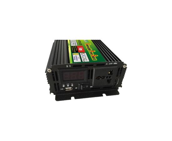 Автомобильный инвертор Belttt с зарядным устройством 500W, модифицированная синусоида (BEU-500L), изображение 3 Автомобильный инвертор Belttt с зарядным устройством 500W, модифицированная синусоида (BEU-500L), изображение 3