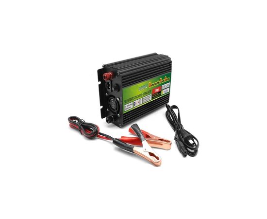 Автомобильный инвертор Belttt с зарядным устройством 500W, модифицированная синусоида (BEU-500L), изображение 4 Автомобильный инвертор Belttt с зарядным устройством 500W, модифицированная синусоида (BEU-500L), изображение 4