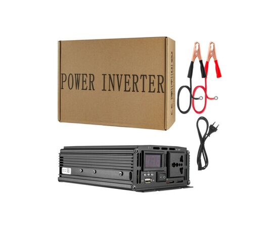 Автомобильный инвертор Belttt с зарядным устройством 500W, модифицированная синусоида (BEU-500L), изображение 5 Автомобильный инвертор Belttt с зарядным устройством 500W, модифицированная синусоида (BEU-500L), изображение 5