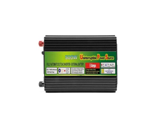 Автомобільний інвертор Belttt із зарядним пристроєм 500W, модифікована синусоїда (BEU-500L)
