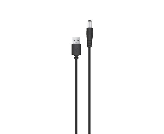 Кабель живлення Piko Кабель живлення ACCLAB USB to DC, 5,5х2,5 мм, 5V, 1,5A (чорний) (1283126552823)