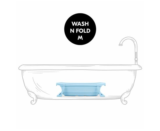Ванночка Hauck Wash N Fold M Sage (72701-0), зображення 2 Ванночка Hauck Wash N Fold M Sage (72701-0), зображення 2