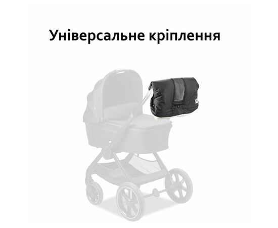 Муфта для рук Hauck Black (61872-1), зображення 7 Муфта для рук Hauck Black (61872-1), зображення 7
