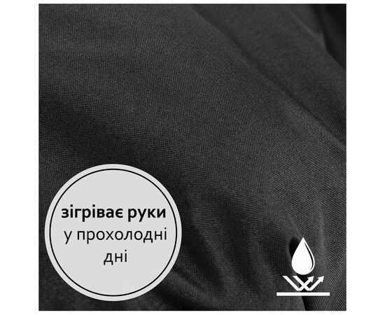 Муфта для рук Hauck Black (61872-1), зображення 8 Муфта для рук Hauck Black (61872-1), зображення 8