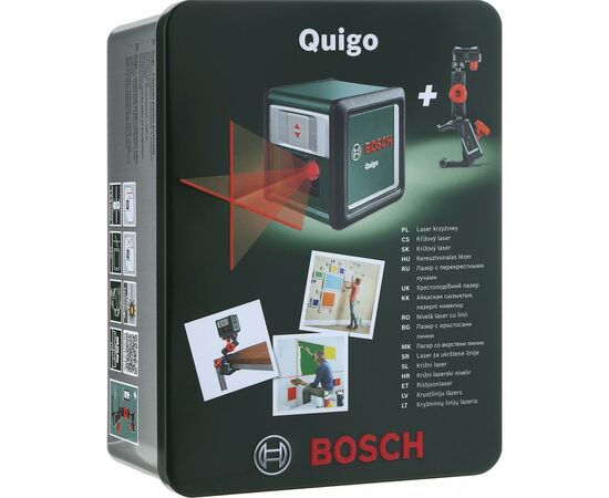Лазерний нівелір Bosch Quigo (0.603.663.521), зображення 3 Лазерний нівелір Bosch Quigo (0.603.663.521), зображення 3