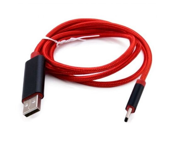 Дата кабель USB 2.0 AM to Type-C With LCD display Extradigital (KBU1735), зображення 2 Дата кабель USB 2.0 AM to Type-C With LCD display Extradigital (KBU1735), зображення 2