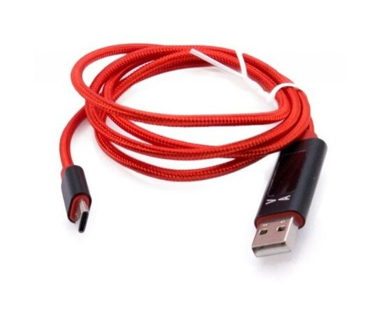 Дата кабель USB 2.0 AM to Type-C With LCD display Extradigital (KBU1735), зображення 3 Дата кабель USB 2.0 AM to Type-C With LCD display Extradigital (KBU1735), зображення 3