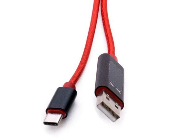 Дата кабель USB 2.0 AM to Type-C With LCD display Extradigital (KBU1735), зображення 4 Дата кабель USB 2.0 AM to Type-C With LCD display Extradigital (KBU1735), зображення 4