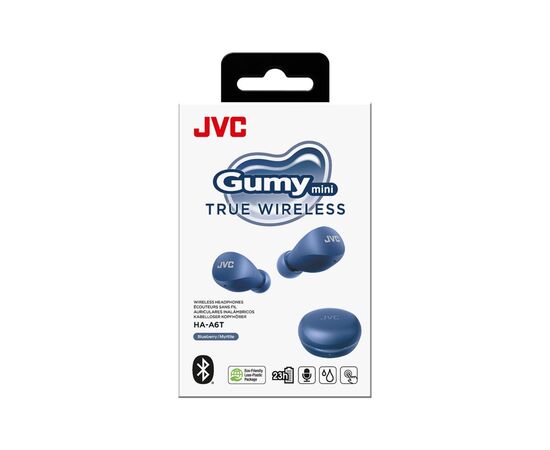 Наушники JVC HA-A6T Blue (HA-A6T-A-U), изображение 4 Наушники JVC HA-A6T Blue (HA-A6T-A-U), изображение 4