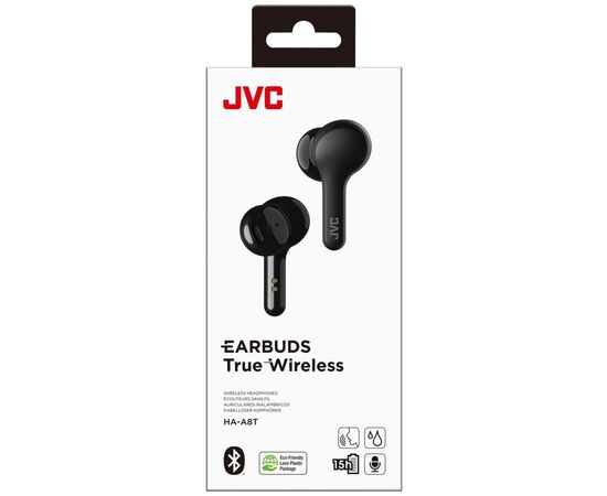 Наушники JVC HA-A8T Black (HA-A8T-B-U), изображение 5 Наушники JVC HA-A8T Black (HA-A8T-B-U), изображение 5