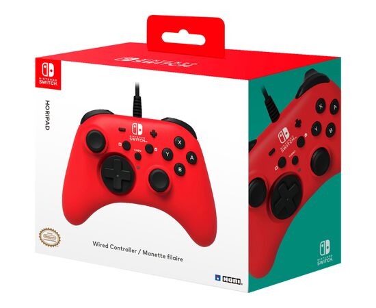 Геймпад Hori for Nintendo Switch (Red) (NSW-156U), изображение 6 Геймпад Hori for Nintendo Switch (Red) (NSW-156U), изображение 6