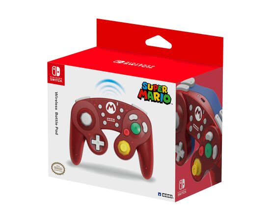 Геймпад Hori for Nintendo Switch Hori Wireless Battle Pad (Mario) (NSW-273U), изображение 6 Геймпад Hori for Nintendo Switch Hori Wireless Battle Pad (Mario) (NSW-273U), изображение 6