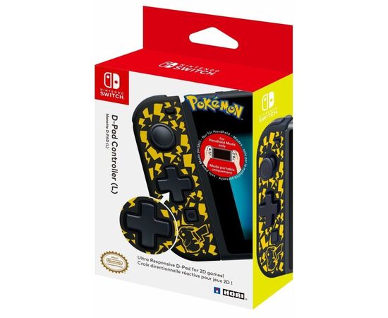 Геймпад Hori D-Pad Controller for Nintendo Switch (L) Pikachu (NSW-120E), зображення 4 Геймпад Hori D-Pad Controller for Nintendo Switch (L) Pikachu (NSW-120E), зображення 4