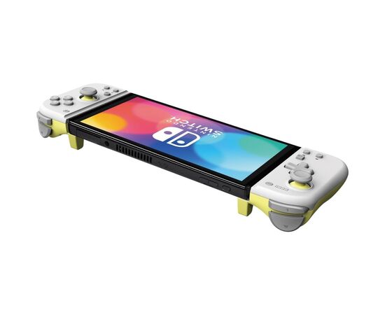 Геймпад Hori Split Pad Compact (Light Grey x Yellow) for Nintendo (NSW-373U), изображение 2 Геймпад Hori Split Pad Compact (Light Grey x Yellow) for Nintendo (NSW-373U), изображение 2