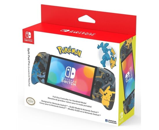 Геймпад Hori Split Pad Pro (Pokemon Lucurio) for Nintendo (NSW-414U), изображение 4 Геймпад Hori Split Pad Pro (Pokemon Lucurio) for Nintendo (NSW-414U), изображение 4