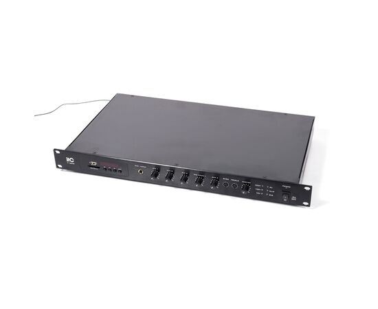 Усилитель ITC 120 Вт з USB/SD/TUNER (T-120TB), изображение 2 Усилитель ITC 120 Вт з USB/SD/TUNER (T-120TB), изображение 2