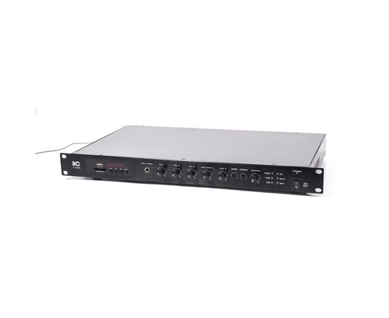Усилитель ITC 120 Вт з USB/SD/TUNER (T-120TB), изображение 3 Усилитель ITC 120 Вт з USB/SD/TUNER (T-120TB), изображение 3