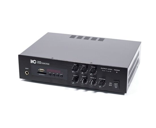 Усилитель ITC 40 Вт з USB/SD (T-B40), изображение 2 Усилитель ITC 40 Вт з USB/SD (T-B40), изображение 2