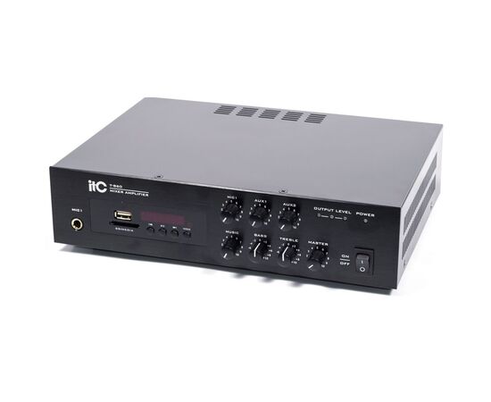 Усилитель ITC 60 Вт з USB/SD (T-B60), изображение 2 Усилитель ITC 60 Вт з USB/SD (T-B60), изображение 2