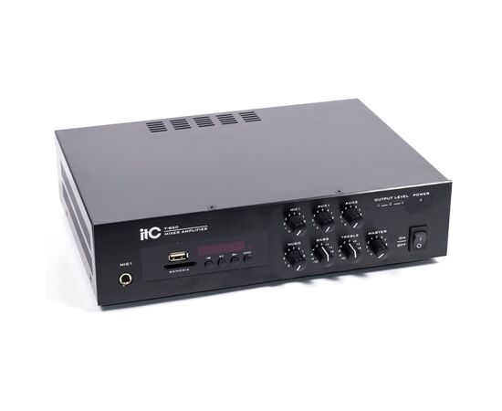 Підсилювач ITC 60 Вт з USB/SD (T-B60)