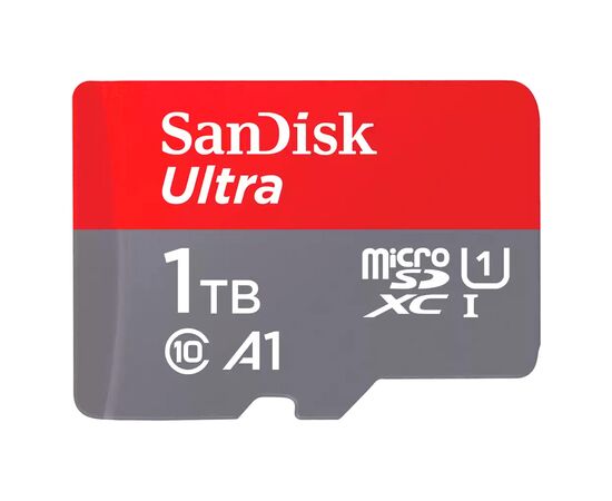 Карта памяти SanDisk 1TB microSDXC class 10 UHS-I Ultra (SDSQUAC-1T00-GN6MA), изображение 2 Карта памяти SanDisk 1TB microSDXC class 10 UHS-I Ultra (SDSQUAC-1T00-GN6MA), изображение 2