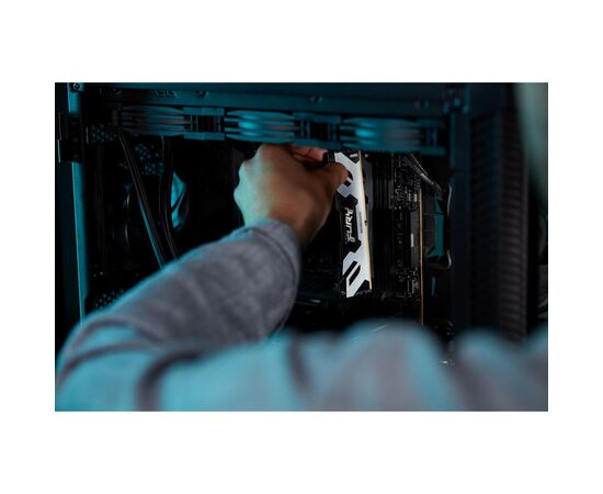 Модуль памяти для компьютера DDR5 48GB (2x24GB) 7200 MHz Renegade Silver XMP Kingston Fury (ex.HyperX) (KF572C38RSK2-48), изображение 7 Модуль памяти для компьютера DDR5 48GB (2x24GB) 7200 MHz Renegade Silver XMP Kingston Fury (ex.HyperX) (KF572C38RSK2-48), изображение 7