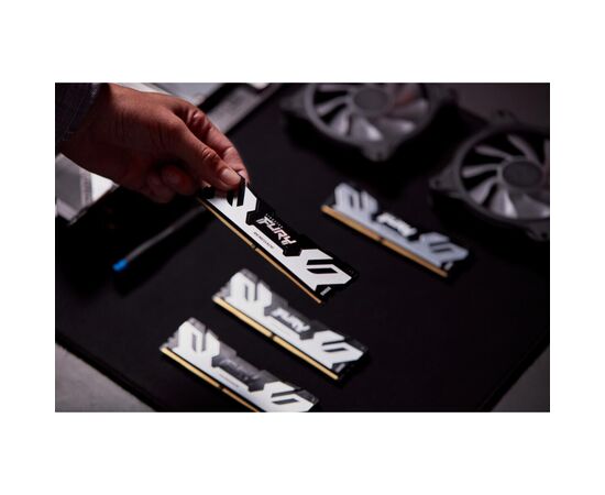 Модуль памяти для компьютера DDR5 48GB (2x24GB) 7200 MHz Renegade Silver XMP Kingston Fury (ex.HyperX) (KF572C38RSK2-48), изображение 8 Модуль памяти для компьютера DDR5 48GB (2x24GB) 7200 MHz Renegade Silver XMP Kingston Fury (ex.HyperX) (KF572C38RSK2-48), изображение 8
