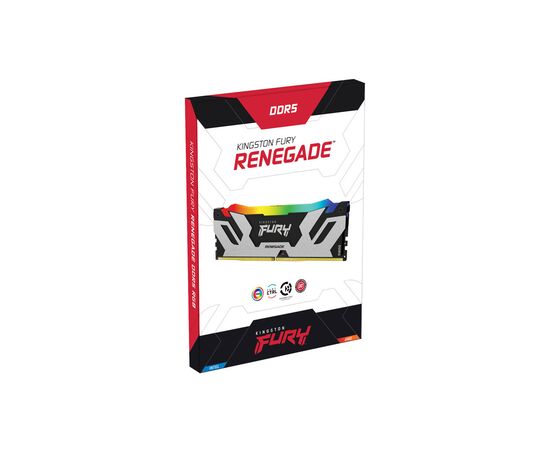 Модуль памяти для компьютера DDR5 96GB (2x48GB) 6000 MHz Renegade RGB XMP Kingston Fury (ex.HyperX) (KF560C32RSAK2-96), изображение 5 Модуль памяти для компьютера DDR5 96GB (2x48GB) 6000 MHz Renegade RGB XMP Kingston Fury (ex.HyperX) (KF560C32RSAK2-96), изображение 5