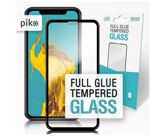 Скло захисне Piko Full Glue Apple iPhone 11 (1283126496066)