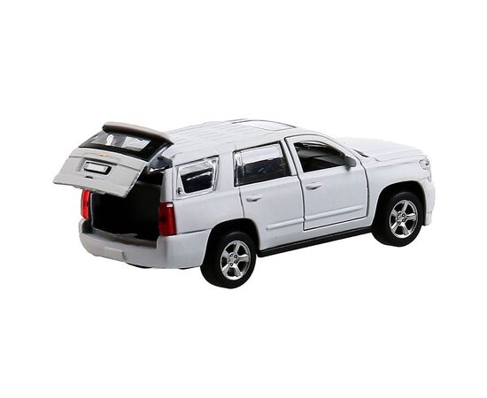 Машина Технопарк CHEVROLET TAHOE матовый белый (TAHOE-12FIL-WH), изображение 3 Машина Технопарк CHEVROLET TAHOE матовый белый (TAHOE-12FIL-WH), изображение 3