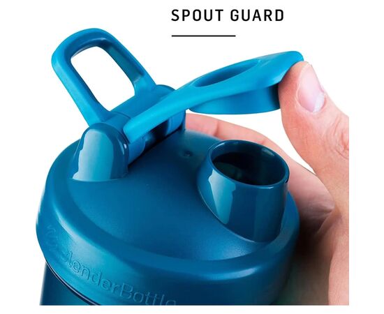 Шейкер спортивный BlenderBottle Pro45 1270ml Ocean Blue (Pro45_Ocean_Blue), изображение 3 Шейкер спортивный BlenderBottle Pro45 1270ml Ocean Blue (Pro45_Ocean_Blue), изображение 3