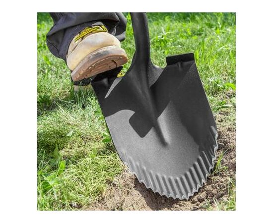 Лопата Verto штыковая T-REX, металлическая ручка (15G003), изображение 2