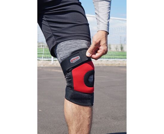 Фиксатор колена Power System Neo Knee Support PS-6012 Black/Red M (PS-6012_M_Black-Red), изображение 8 Фиксатор колена Power System Neo Knee Support PS-6012 Black/Red M (PS-6012_M_Black-Red), изображение 8
