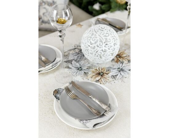 Скатерть Прованс гобеленовая SILVER STAR 135х240см (4823093450059), изображение 5 Скатерть Прованс гобеленовая SILVER STAR 135х240см (4823093450059), изображение 5